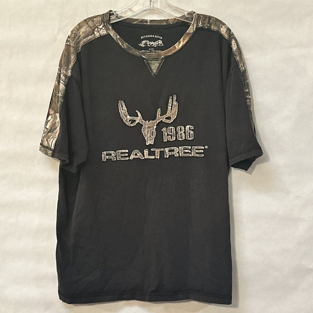 Buckhorn River Camouflage Deer Hunters Short Sleeve Hunting Tee Shirt - Picture 6 of 8